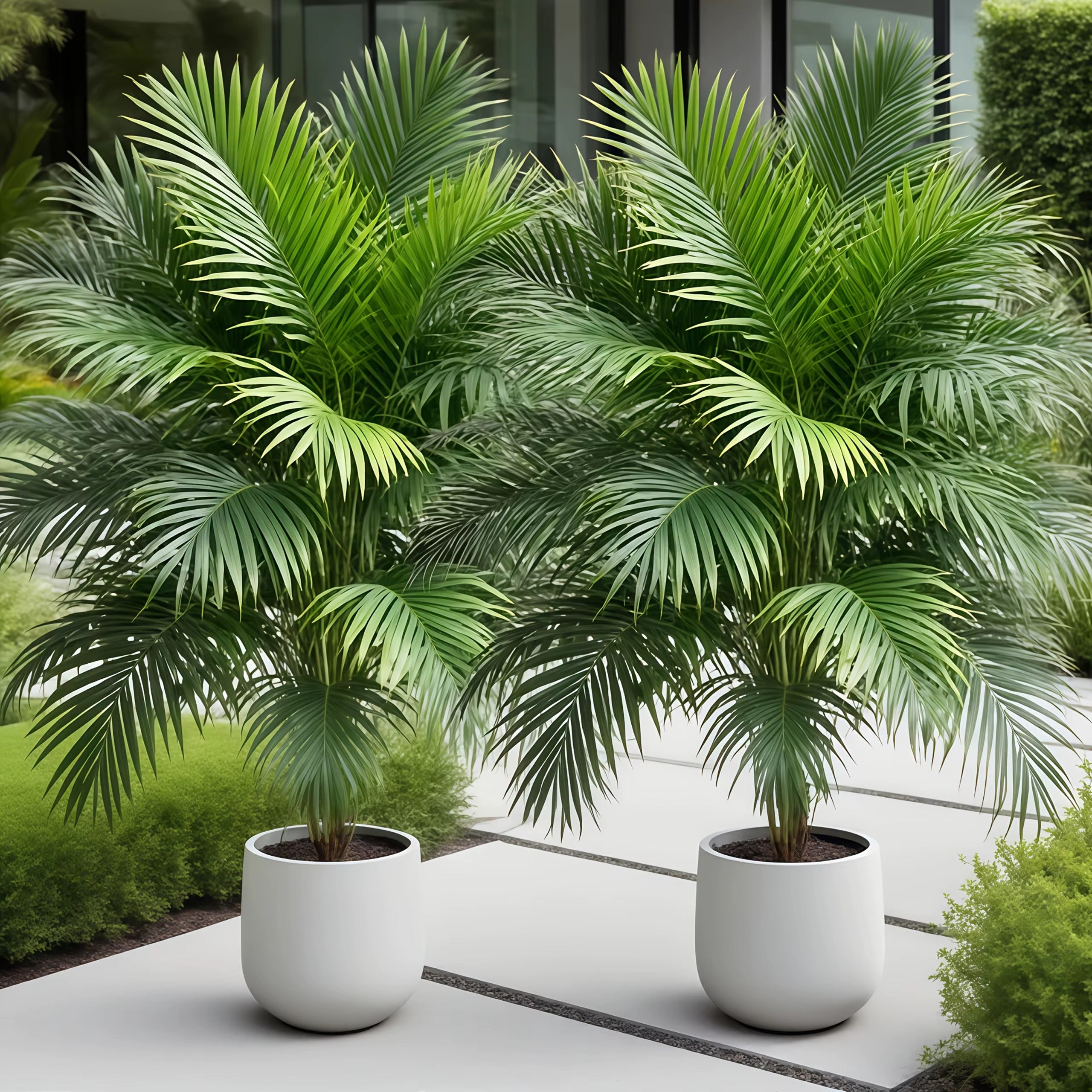 Large Outdoor Artificial Pineapple Palm - 2PC