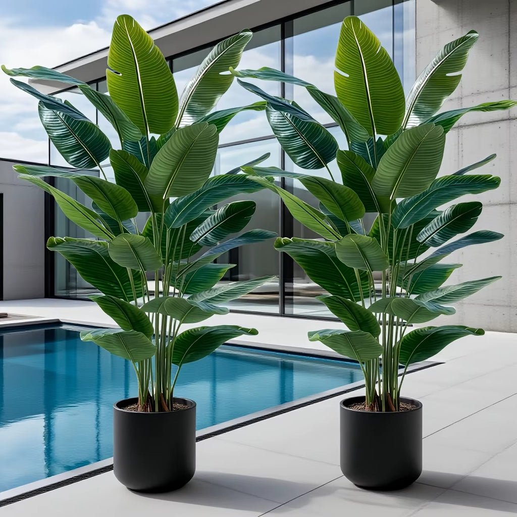 Artificial Banana Trees with 48 Realistic Tropical- 2PC