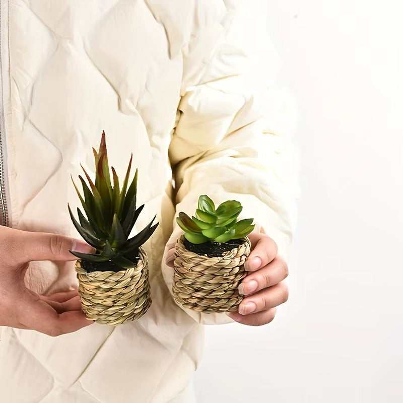 Set of Artificial Potted Plants  - 5PC