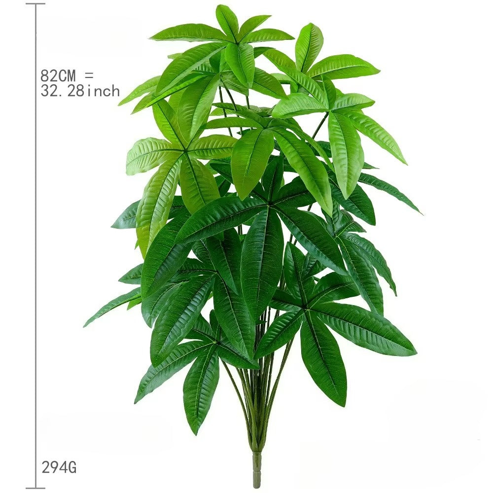 Realistic Large Green Plants Artificial - 1PC