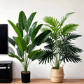 82cm Large Scale Simulation Artificial Palm Tree and Banana Leaves - 2PC