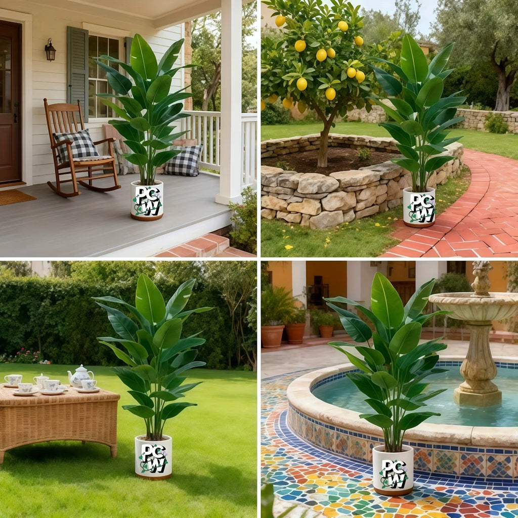 Artificial Banana Trees with 48 Realistic Tropical- 2PC