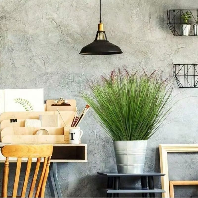 Artificial Onion Grass Fake Greenery for DIY - 12PC