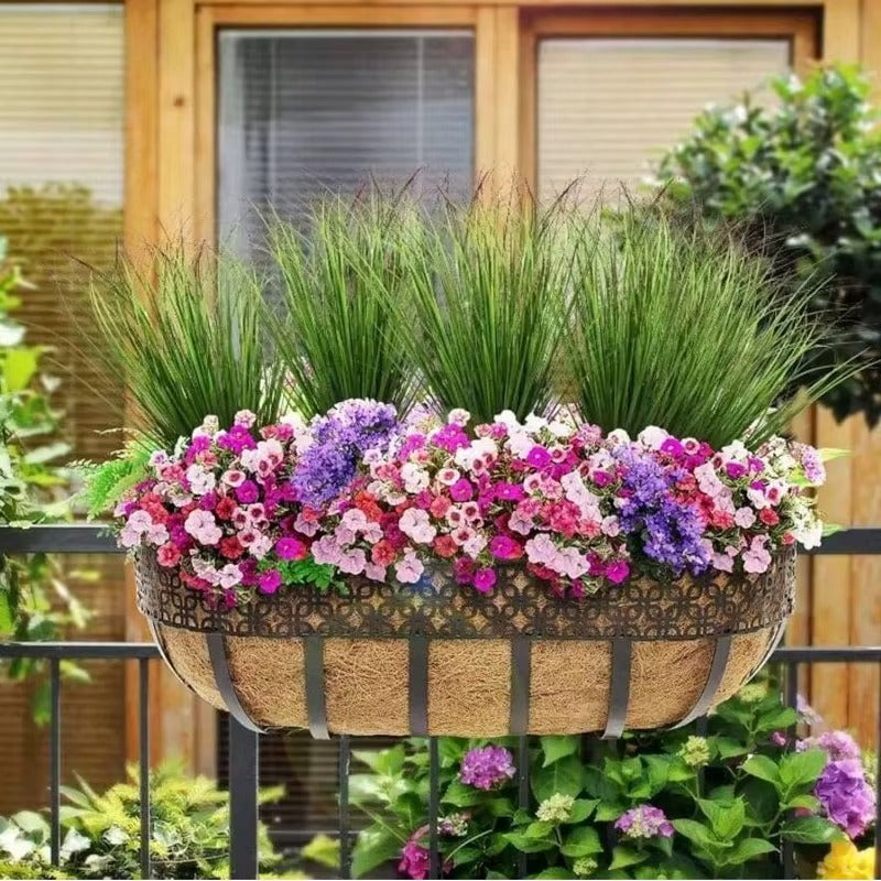 Artificial Onion Grass Fake Greenery for DIY - 12PC