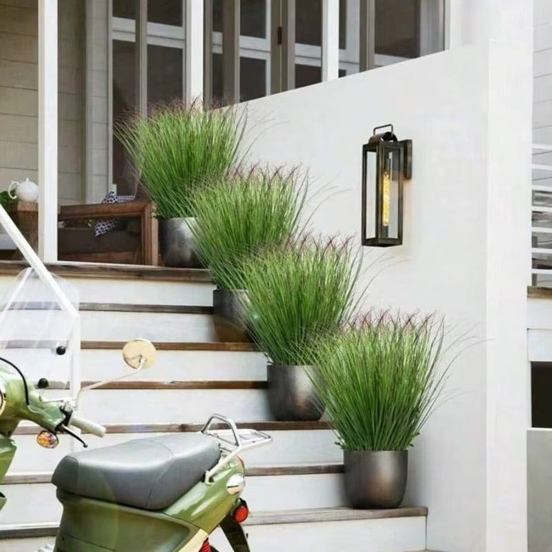 Artificial Onion Grass Fake Greenery for DIY - 12PC